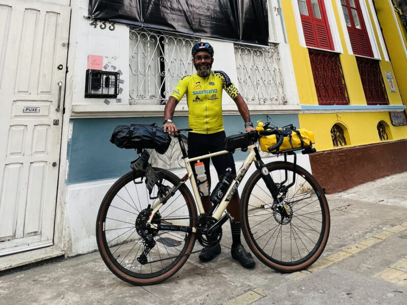 Carbono zerado? Joab Marques vai de bike à COP30 e mostra que é possível