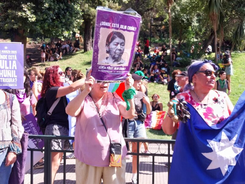 Desaparecimento da ativista Julia Chuñil é alvo de denúncia no Tribunal dos Povos