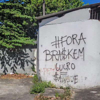 Na COP30, Braskem exibiu discurso verde enquanto vítimas do maior crime ambiental do país seguiram silenciadas