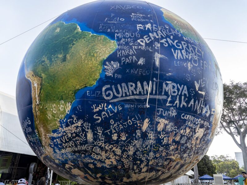 Sem política do cuidado, não existe política climática