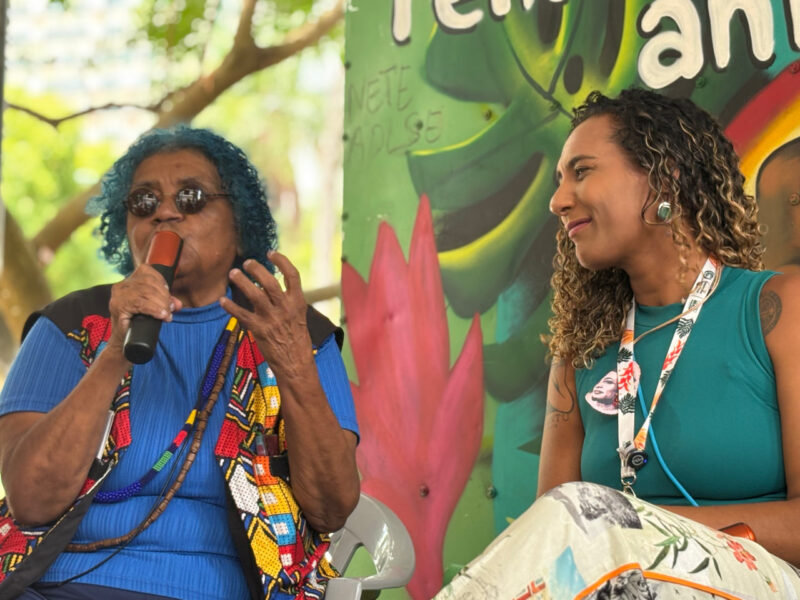 Na COP, Black Zone amplia debate sobre políticas de cuidado na perspectiva de mulheres negras