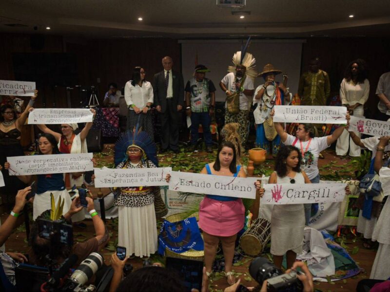 Ecocídio: No Tribunal dos Povos, os avá-guarani denunciam que suas terras viraram “deserto químico”