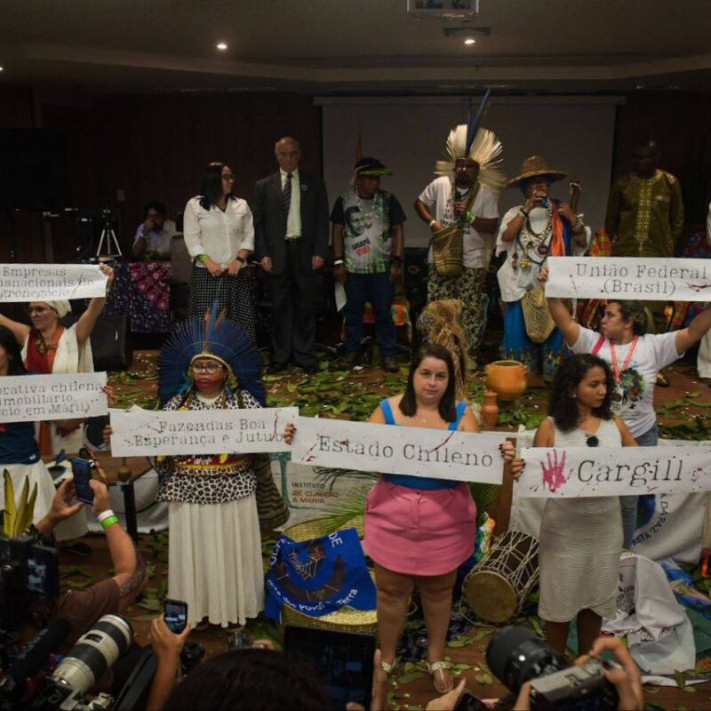 Ecocídio: No Tribunal dos Povos, os avá-guarani denunciam que suas terras viraram “deserto químico”