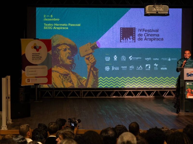 Festival de Cinema de Arapiraca abre edição que celebra força e identidade do audiovisual local