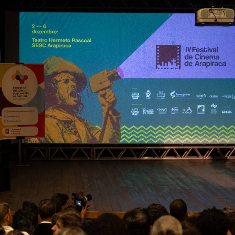 Festival de Cinema de Arapiraca abre edição que celebra força e identidade do audiovisual local