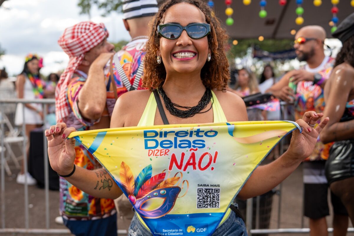 É direito delas dizer não: como o carnaval de Brasília enfrentou o assédio em proteção às mulheres