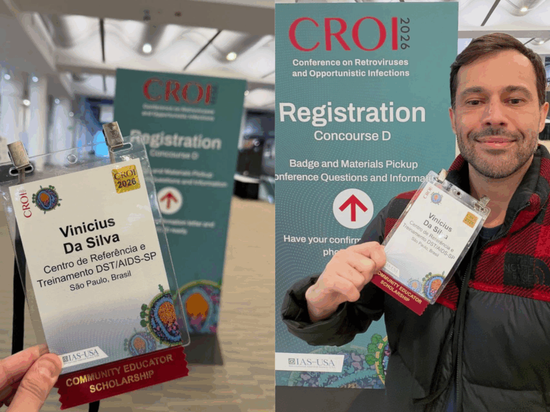 Brasileiro é escolhido entre 12 lideranças globais no maior congresso científico sobre HIV do mundo