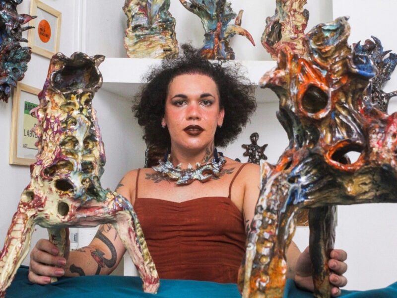 Bárbara Banida: ‘madonna’ da desobediência artística