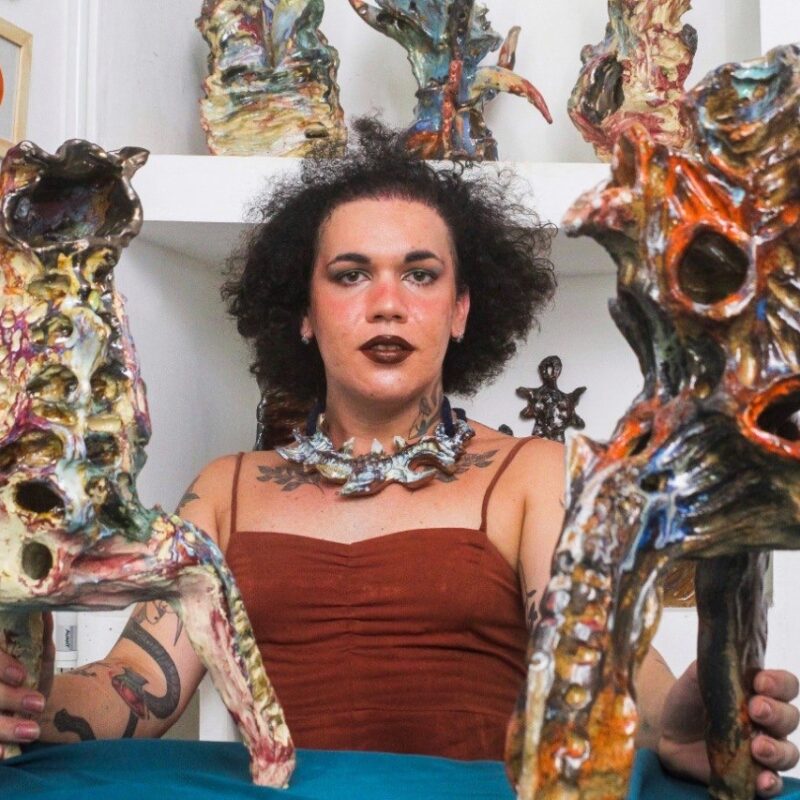 Bárbara Banida: ‘madonna’ da desobediência artística