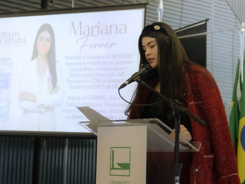 Mariana Ferrer aponta mudança de paradigma na Justiça e reforça a proteção às vítimas de violência de gênero