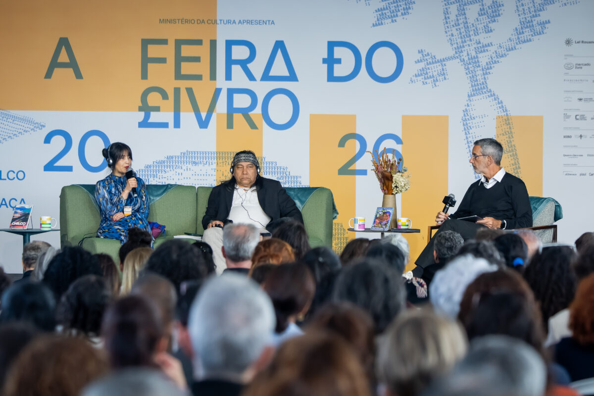Daniela Catrileo e Daniel Munduruku discutem memória, território e resistência indígena na Feira do Livro