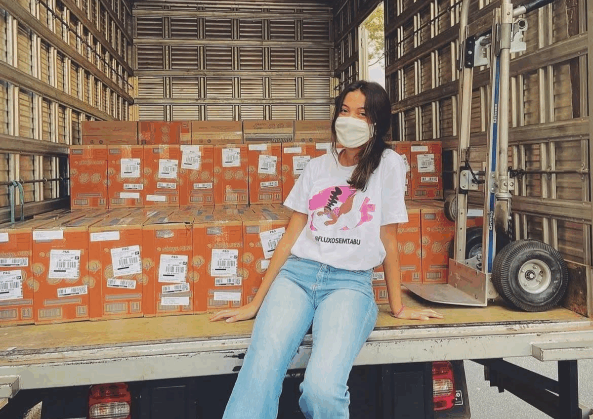 Fluxo Sem Tabu: Como uma jovem de 16 anos criou um projeto que garante a dignidade menstrual
