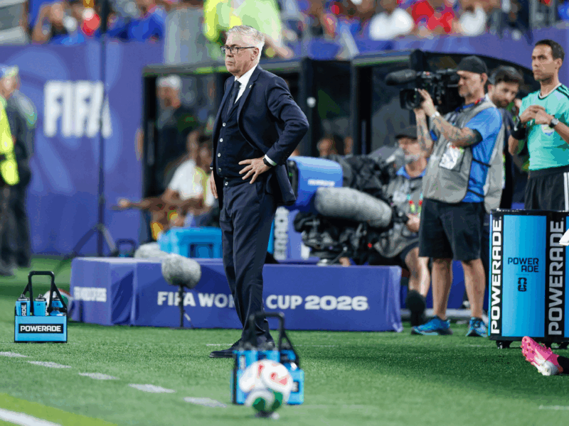 Ancelotti ganha fôlego após triunfo sobre o Haiti, mas dúvidas persistem