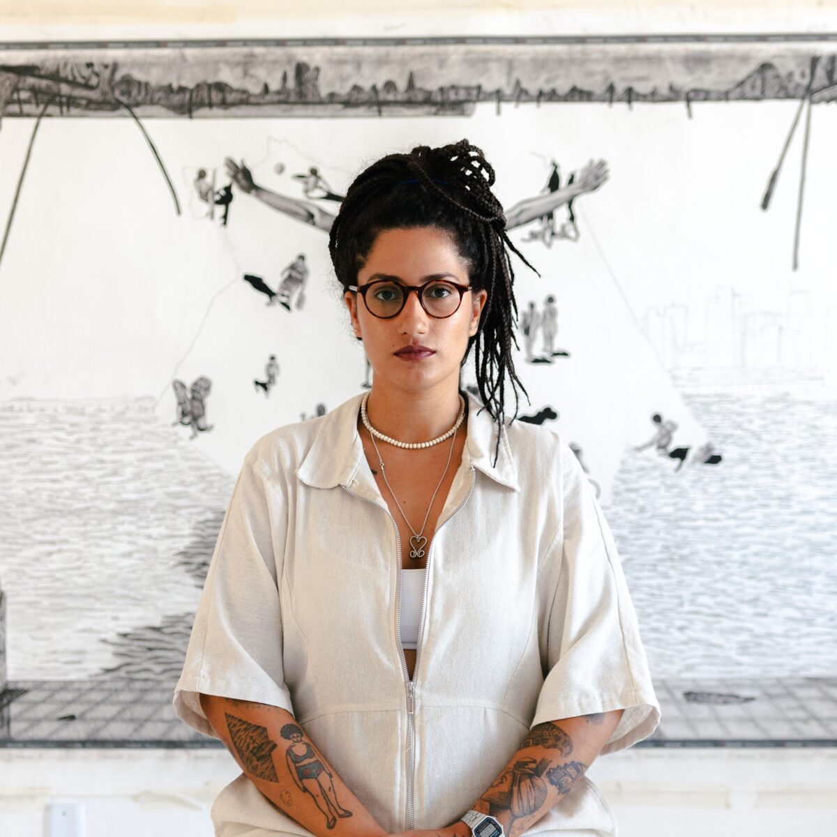 Eduarda Moiano: a ‘Gente do Mar’ em sensibilidade e nanquim