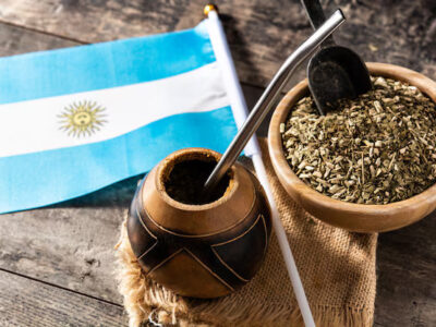 A seleção é argentina, mas a erva-mate brasileira