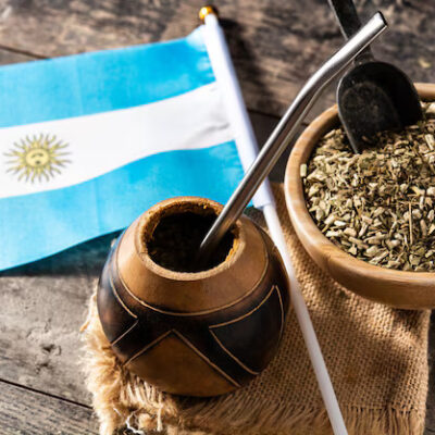 A seleção é argentina, mas a erva-mate brasileira